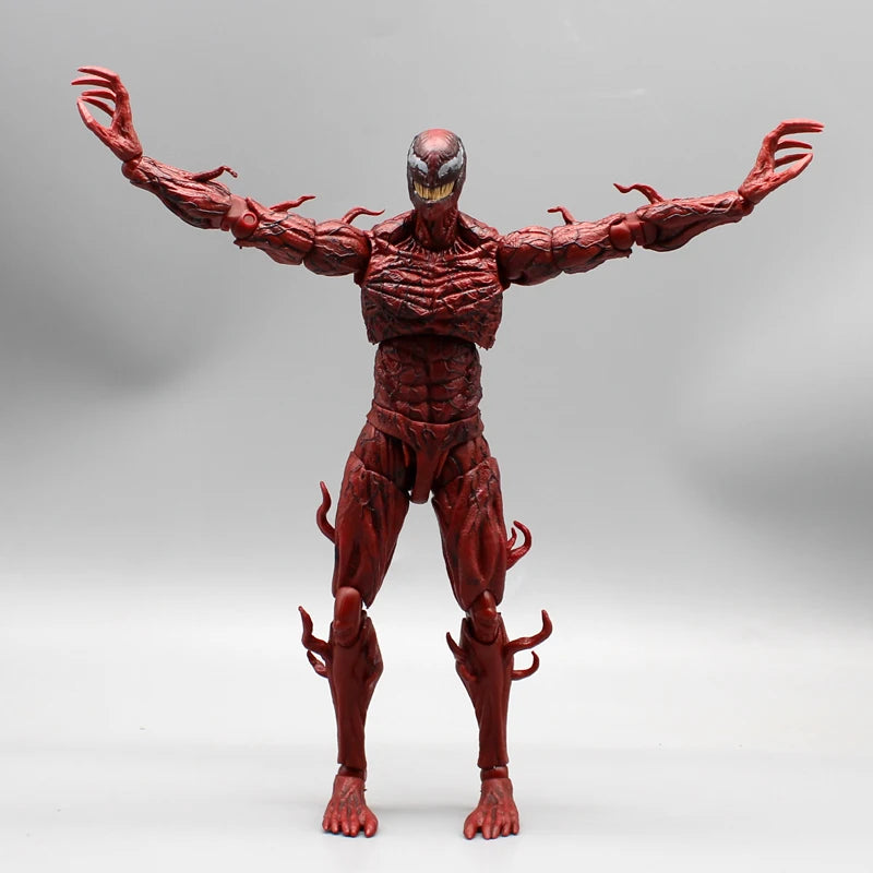 Bandai 22CM S.H.Figuarts MARVEL CARNAGE THERE BE CARNAGE Anime Figure Model Toy Action Figures Collection Doll Pvc