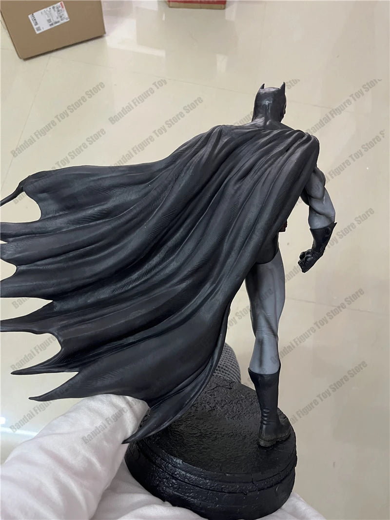 Giant 38cm Dark Knight Batman Anime Figurine Model Ornament Toys Gk Action Figure Justice League Standing Batman Ornament Gift