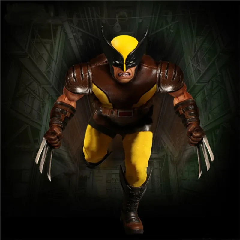 Hot toys Marvel X-Men Anime Wolverine 6-inch cloth clothes Movable Action Figure Hobby Collectible Model Toy Figures gifts