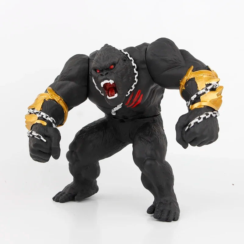 16Pcs 2024 New 18-26cm King Kong 2 The New Empire with Robot Arm Figure Model Toys Children Birthday Gifts