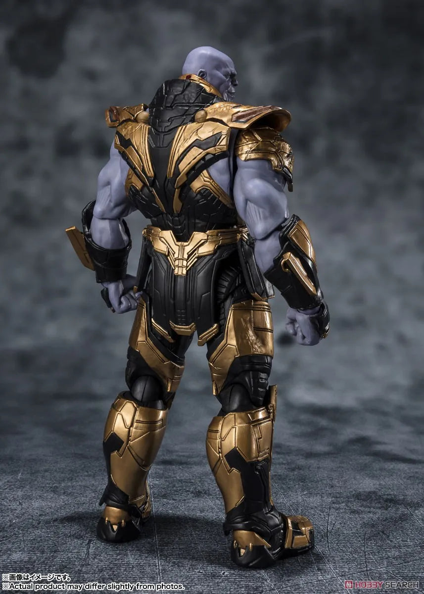 In Stock Bandai S.H.Figuarts Thanos Iron Man Mark 85 5th 2023 Edition (The Infinity Saga) Action Figure Collectible Toy Gift