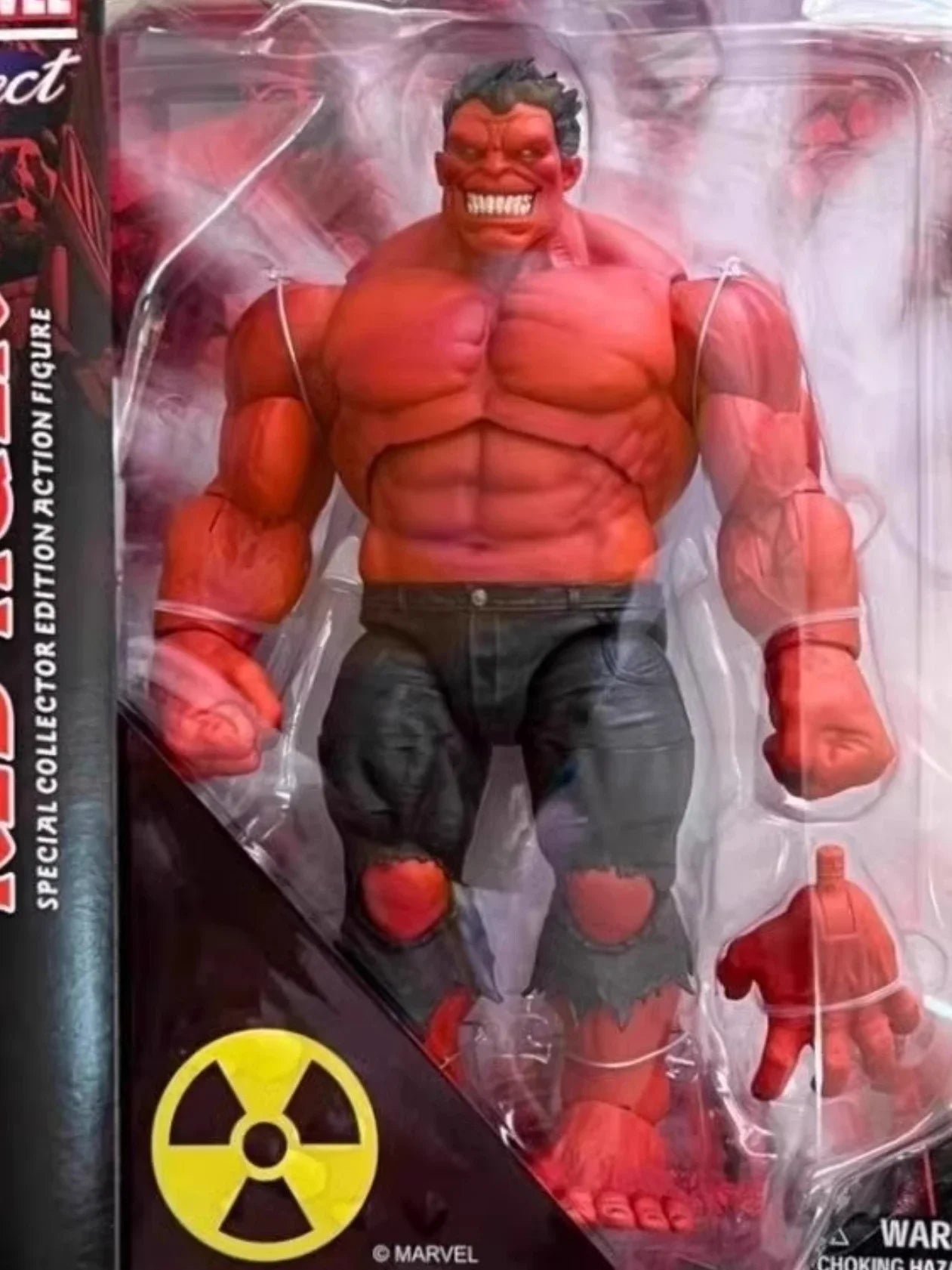 In Stock Dst Marvel Comics Edition 20cm Red Hulk Red Giant 9-Inch Movable Action Figure Model Toy Marvel Comics Series Gift