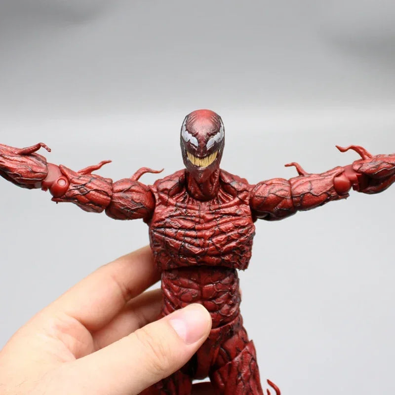 Bandai 22CM S.H.Figuarts MARVEL CARNAGE THERE BE CARNAGE Anime Figure Model Toy Action Figures Collection Doll Pvc