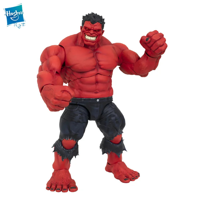 Hasbro Marvel Legends Series Diamond Marvel Select Red Hulk 9 Inches 23CM Original Action Figure Model Kid Toy Collection DST