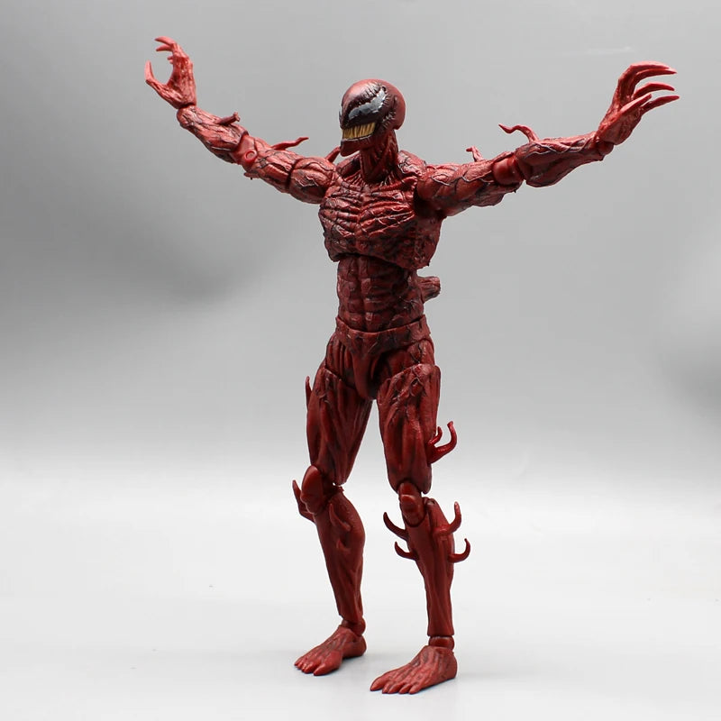 Bandai 22CM S.H.Figuarts MARVEL CARNAGE THERE BE CARNAGE Anime Figure Model Toy Action Figures Collection Doll Pvc