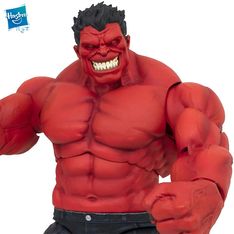 Hasbro Marvel Legends Series Diamond Marvel Select Red Hulk 9 Inches 23CM Original Action Figure Model Kid Toy Collection DST