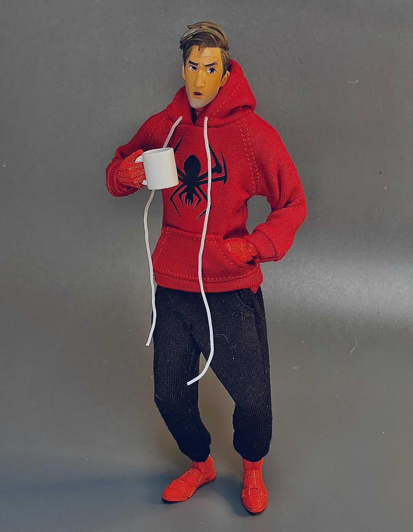 1/12 Soldier clothes male fit 6 "action dolls  printed hoodie hoodie Pants Jeans