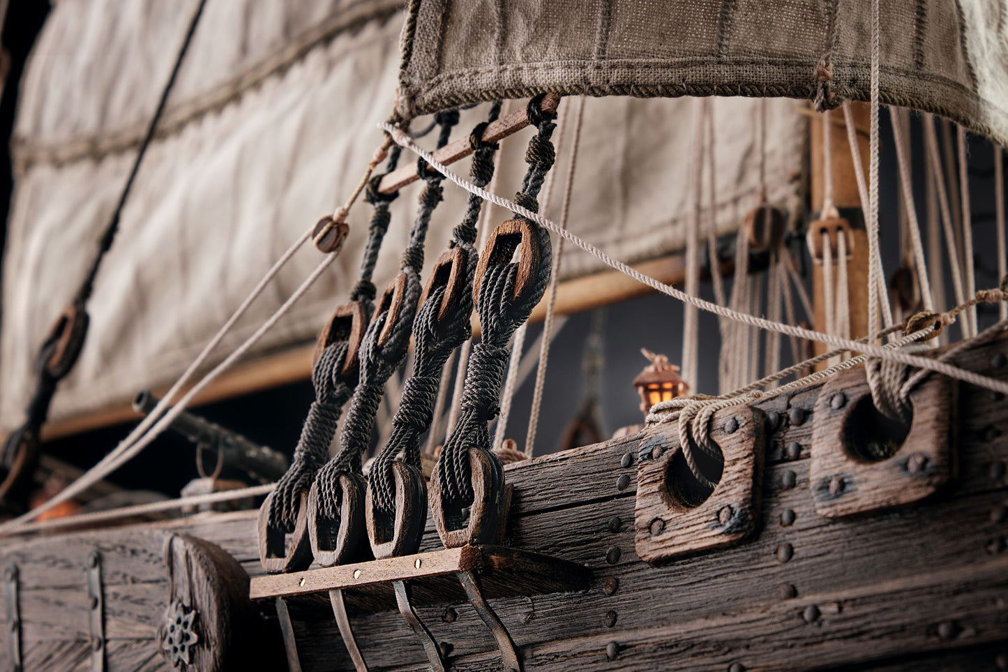 Dutch merchant ship 1685, Handmade Scale Model ship