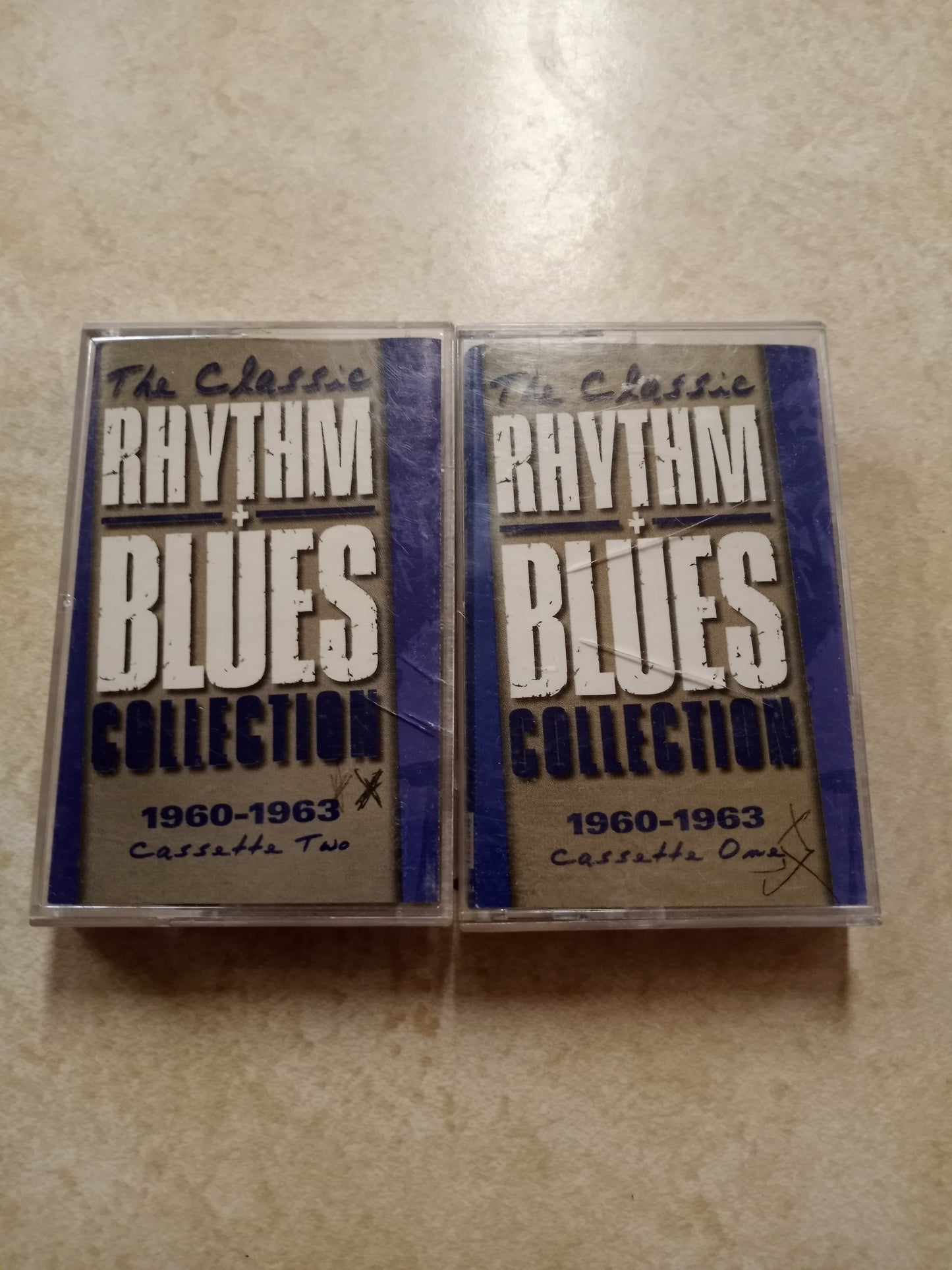 1960-1963 Rhythm and Blues Collection , Music Cassette Tape , Used 2 Set collection