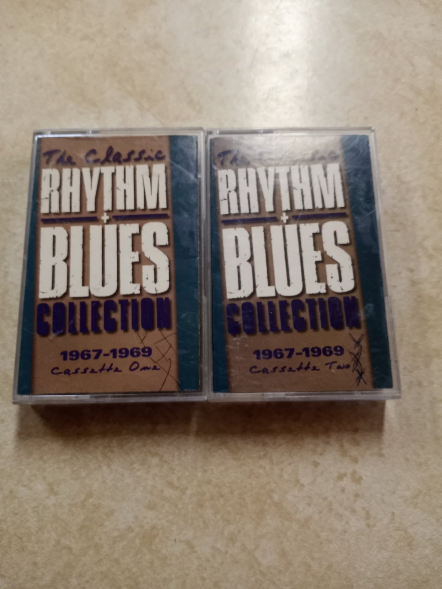 1967-1969 Rhythm and Blues, Music Cassette Tape Set, Used