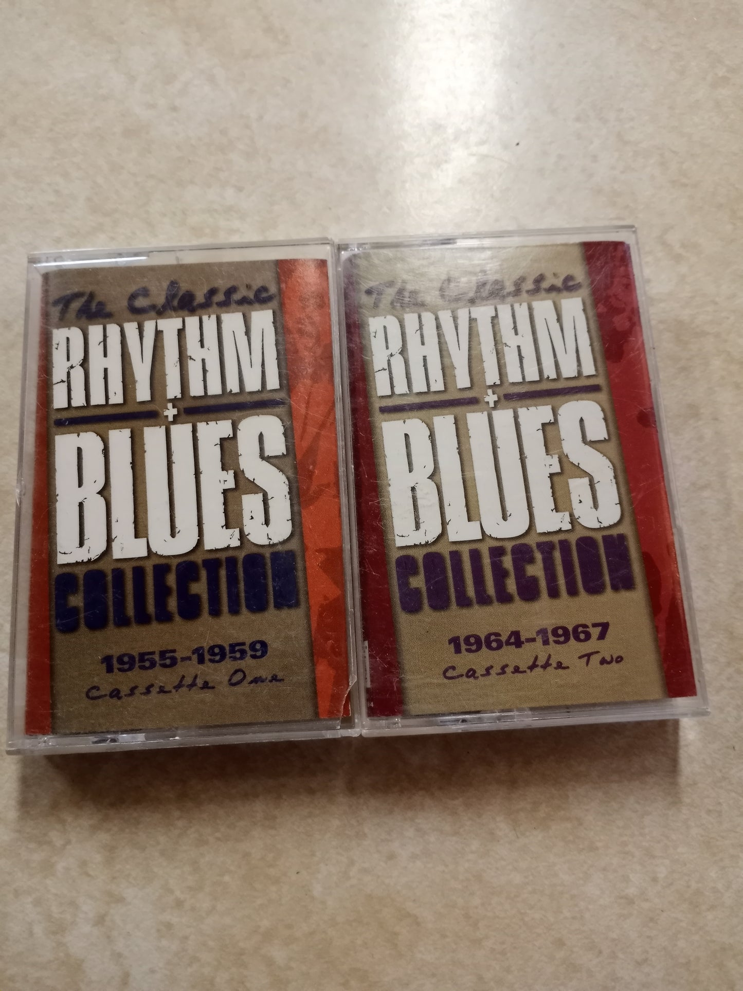 1964-67 Rhythm Blues Collection, Music Cassette Tape, Used Set of 2 cassettes