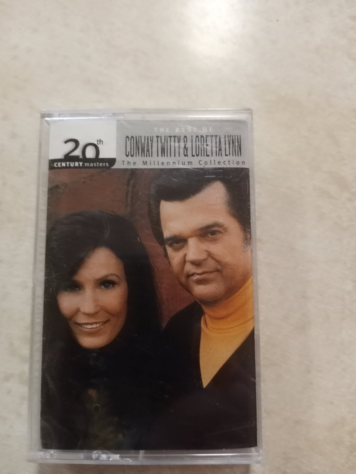 Conway Twitty & Lorretta Lynn, The Millennium Collection, Music Cassette Tape, Used