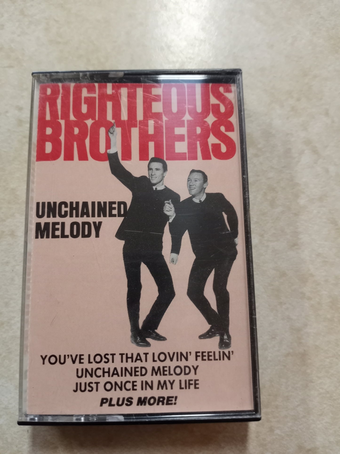 Righteous Brothers, Unchained Melody, Music Cassette Tape, Used