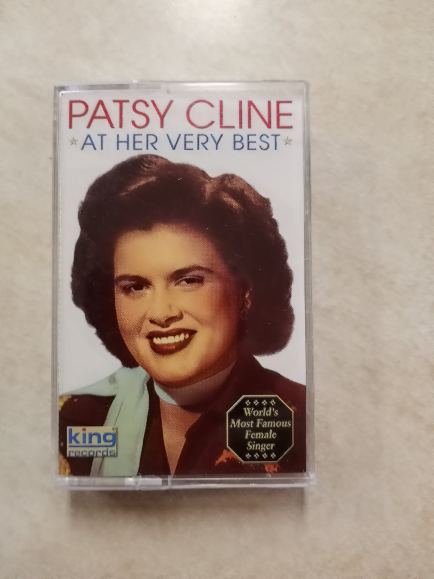 Patsy Cline, At Her Very Best, Music Cassette Tape, Used