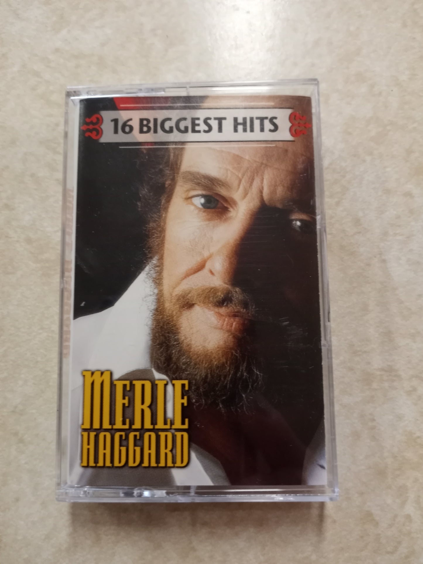 Merle Haggard, 16 Biggest Hits, Music Cassette Tape, Used