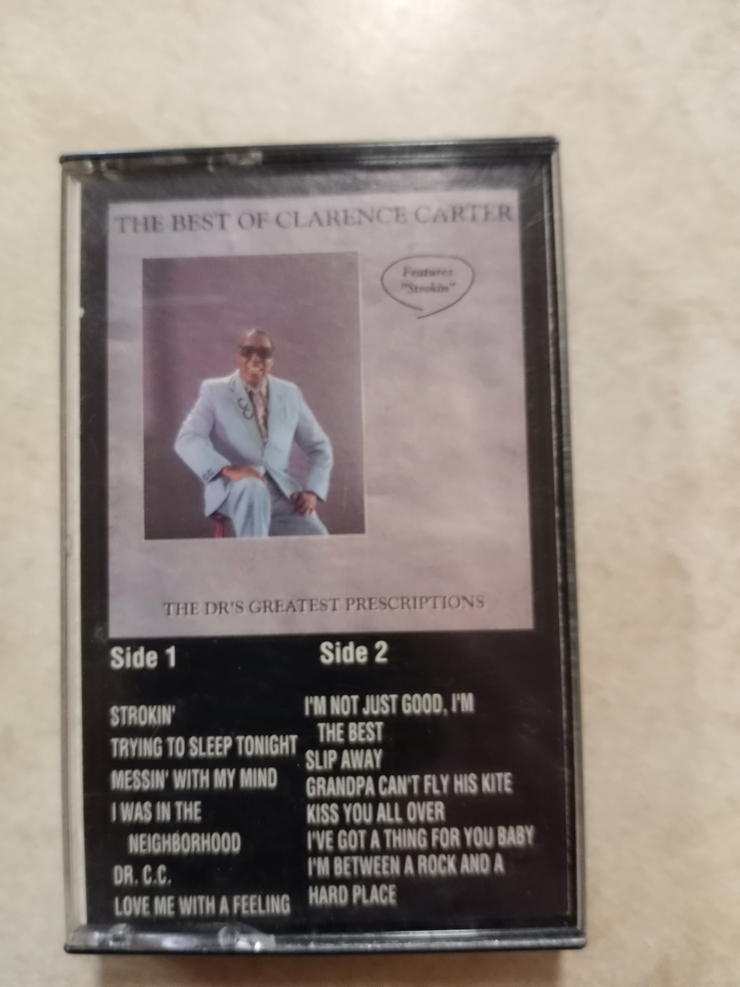 The Best of Clarence Carter, Music Cassette Tape, Used