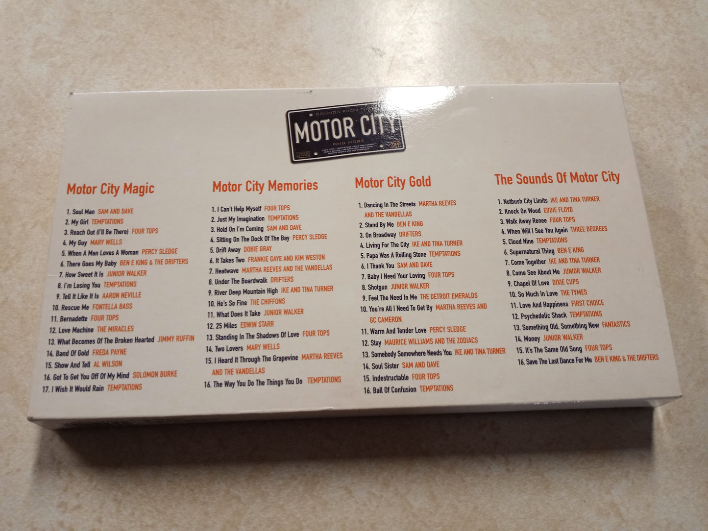 Motor City 4 CD Set, New ,  with box