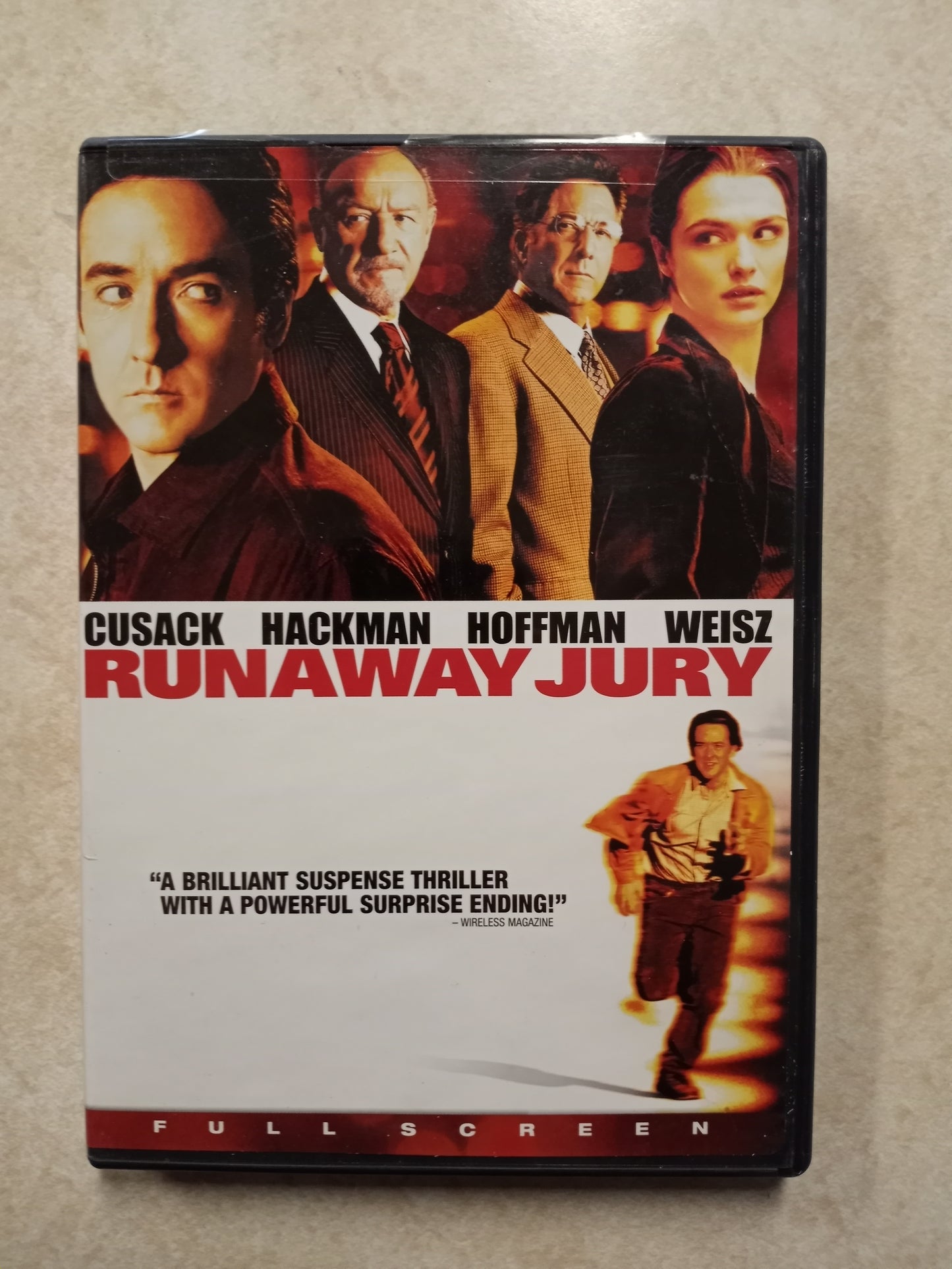 RunAway Jury, VHS Movie, Used