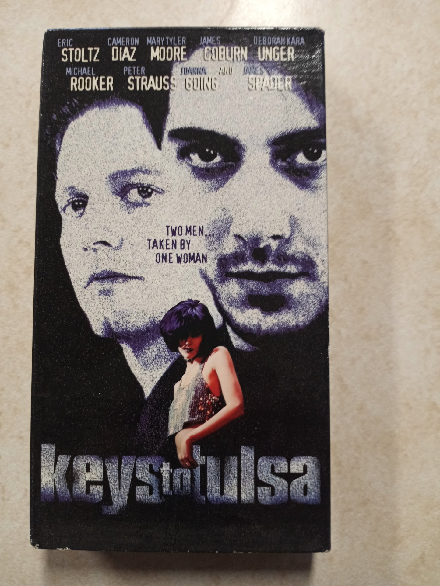 Keys to Tulsa, VHS Movie, Used