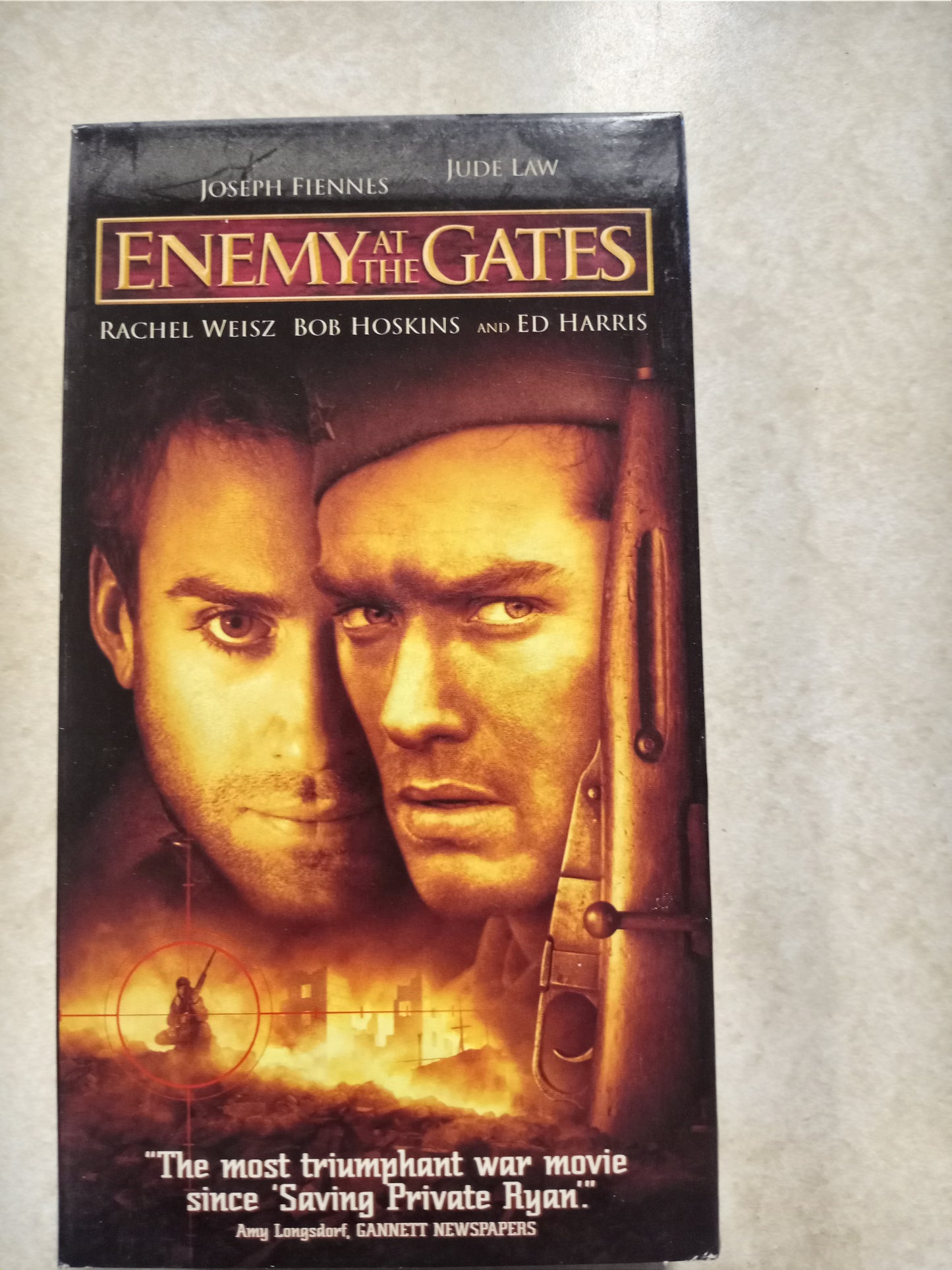 Enemy at the Gates, VHS Movie, used