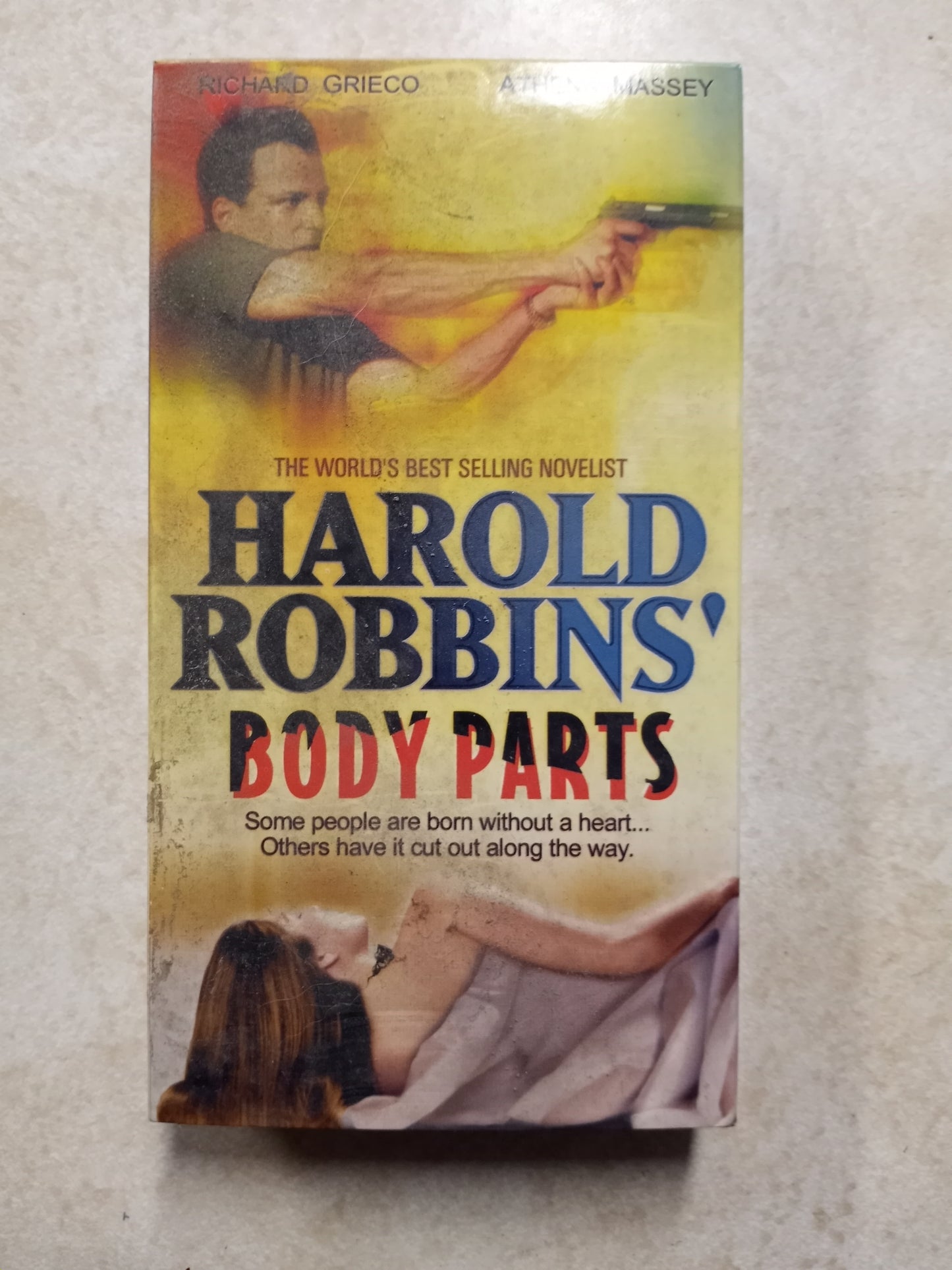 Body Parts, Harold Robinson, VHS Movie, used