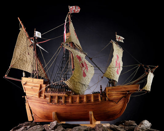 Santa Maria 1492, Handmade Scale Model Ship