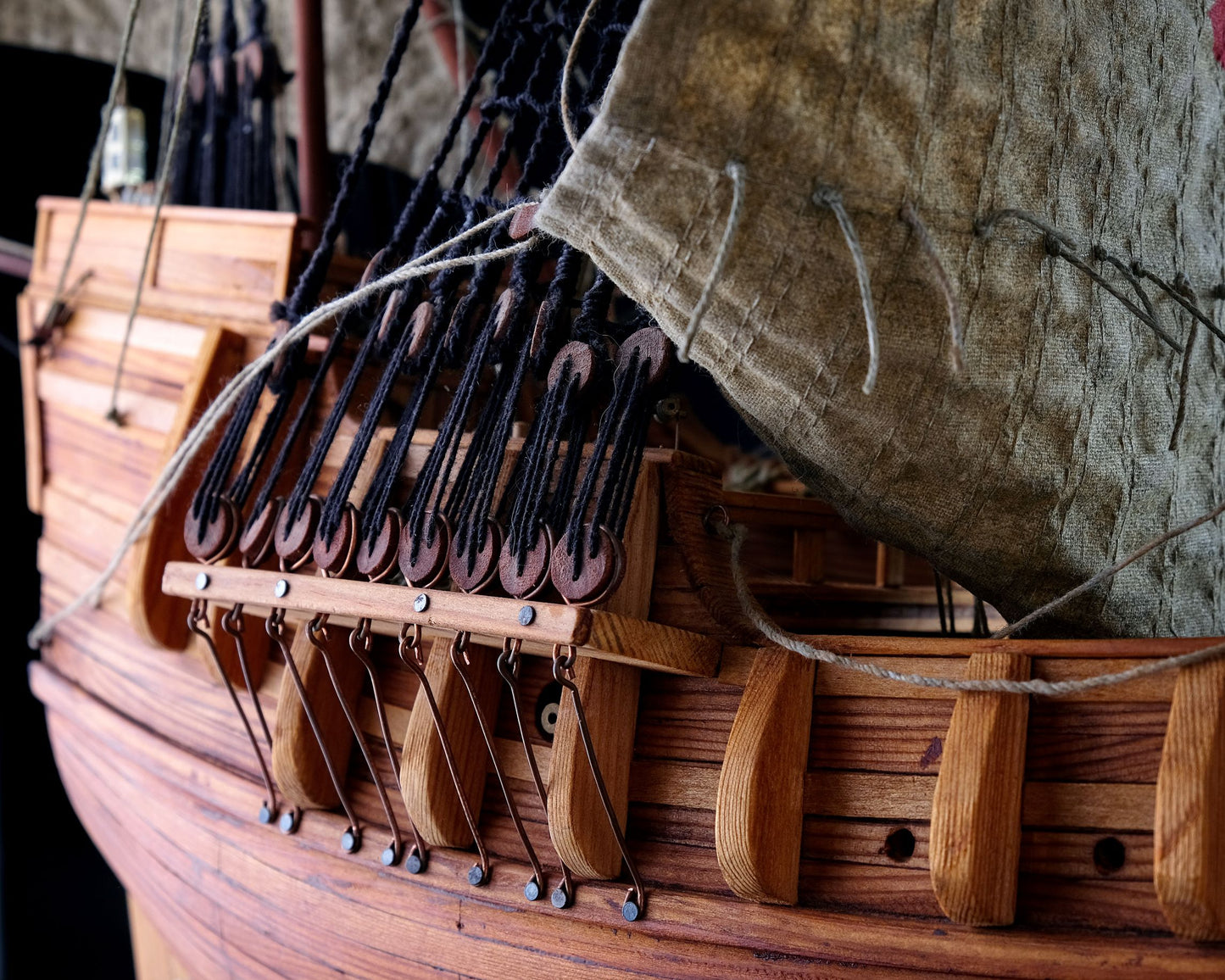 Santa Maria 1492, Handmade Scale Model Ship