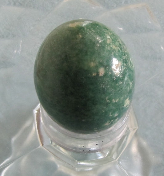 Green Moss Jasper Egg