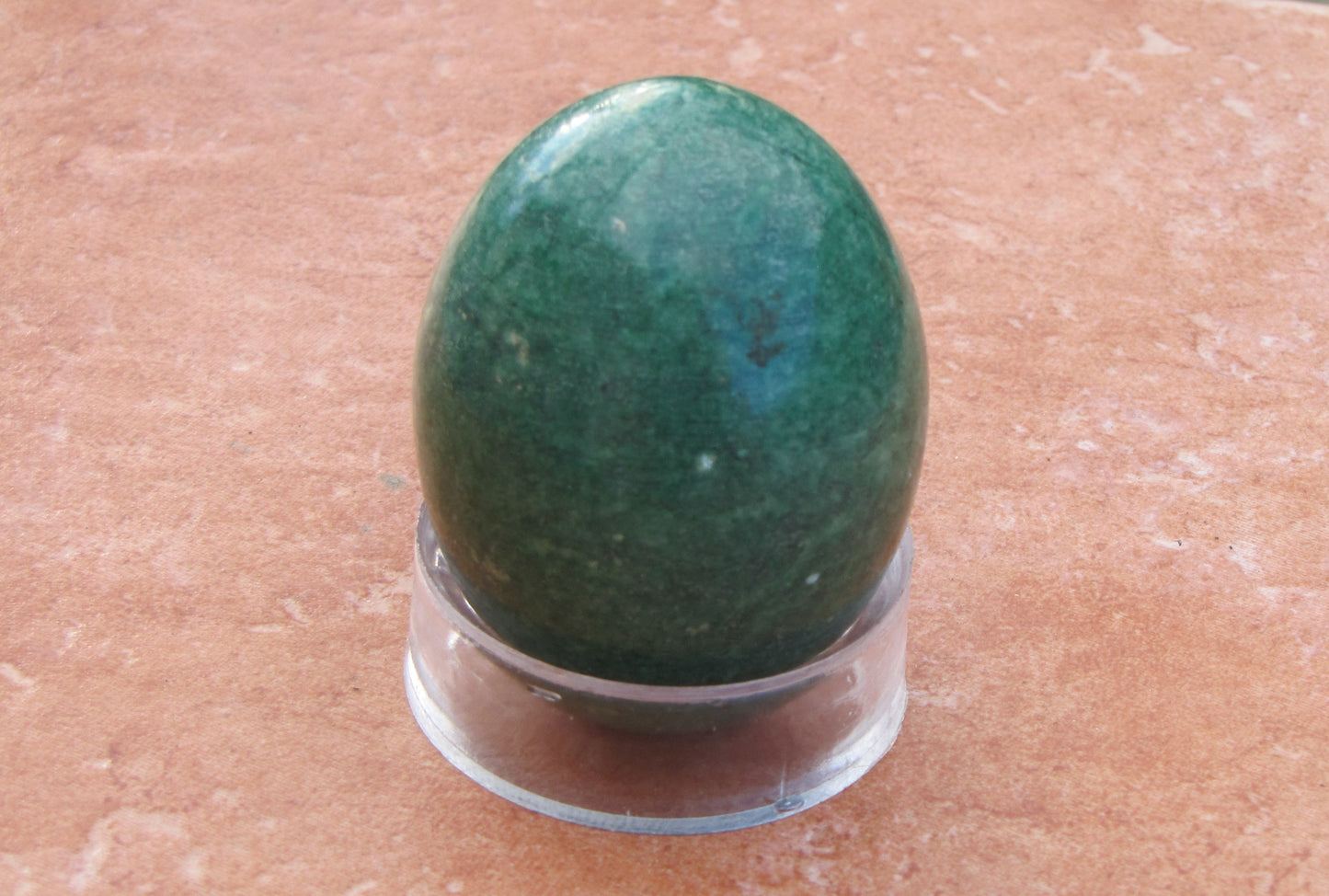 Green Moss Jasper Egg