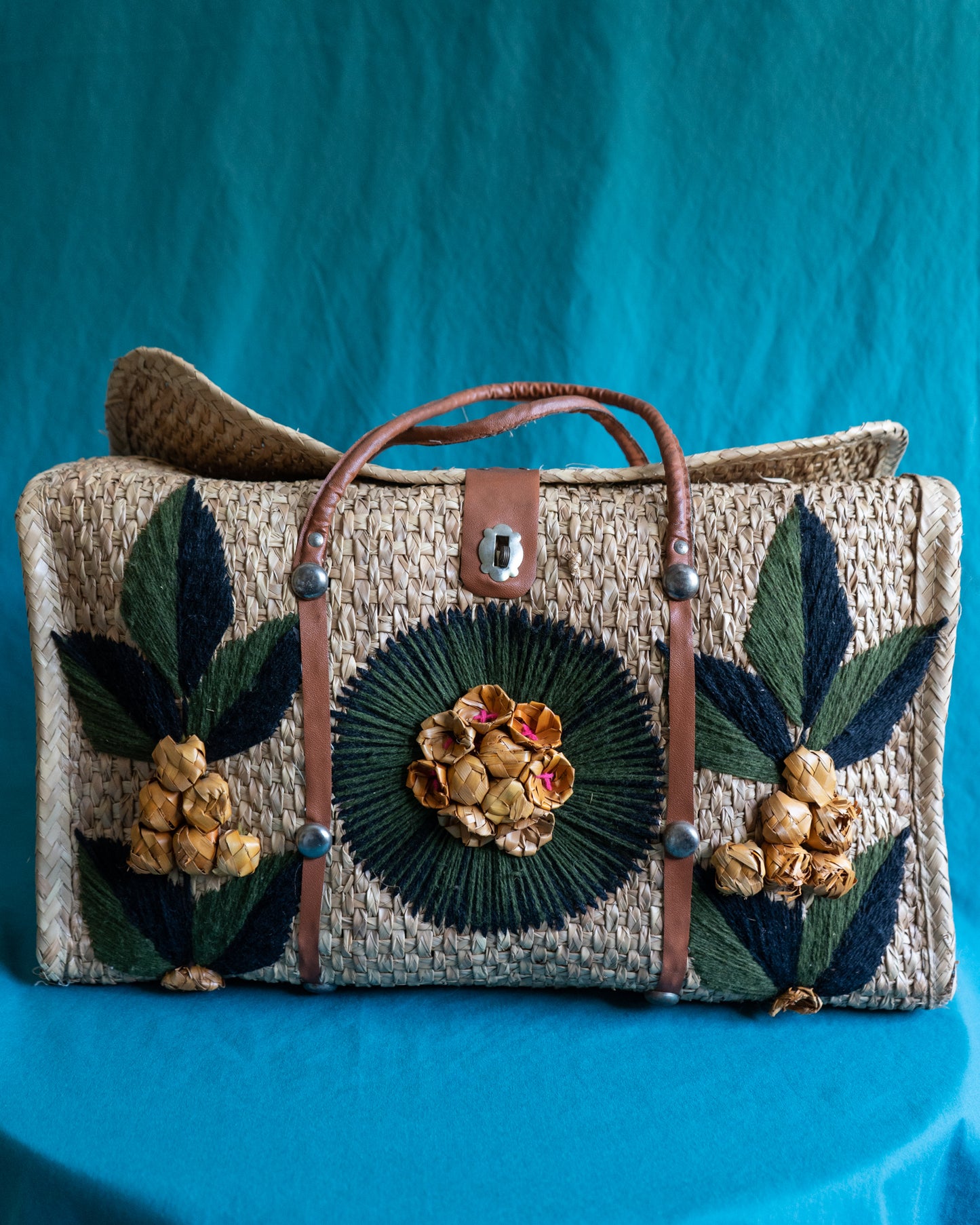 Vintage Hawaiian Beach Tote