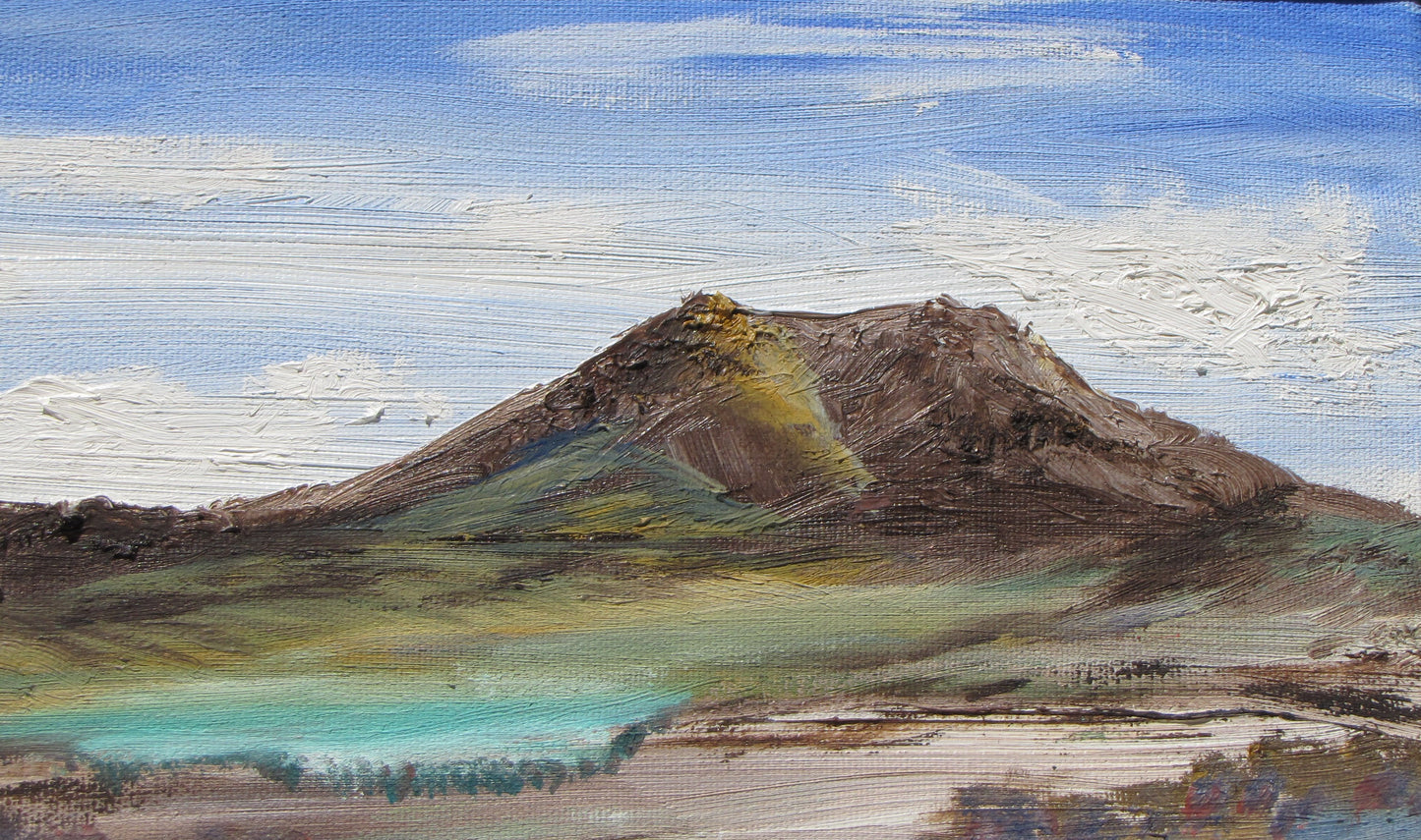 Original Oil Painting on Canvas WITHOUT FRAME: Volcanic Pool by Carolyn Noble