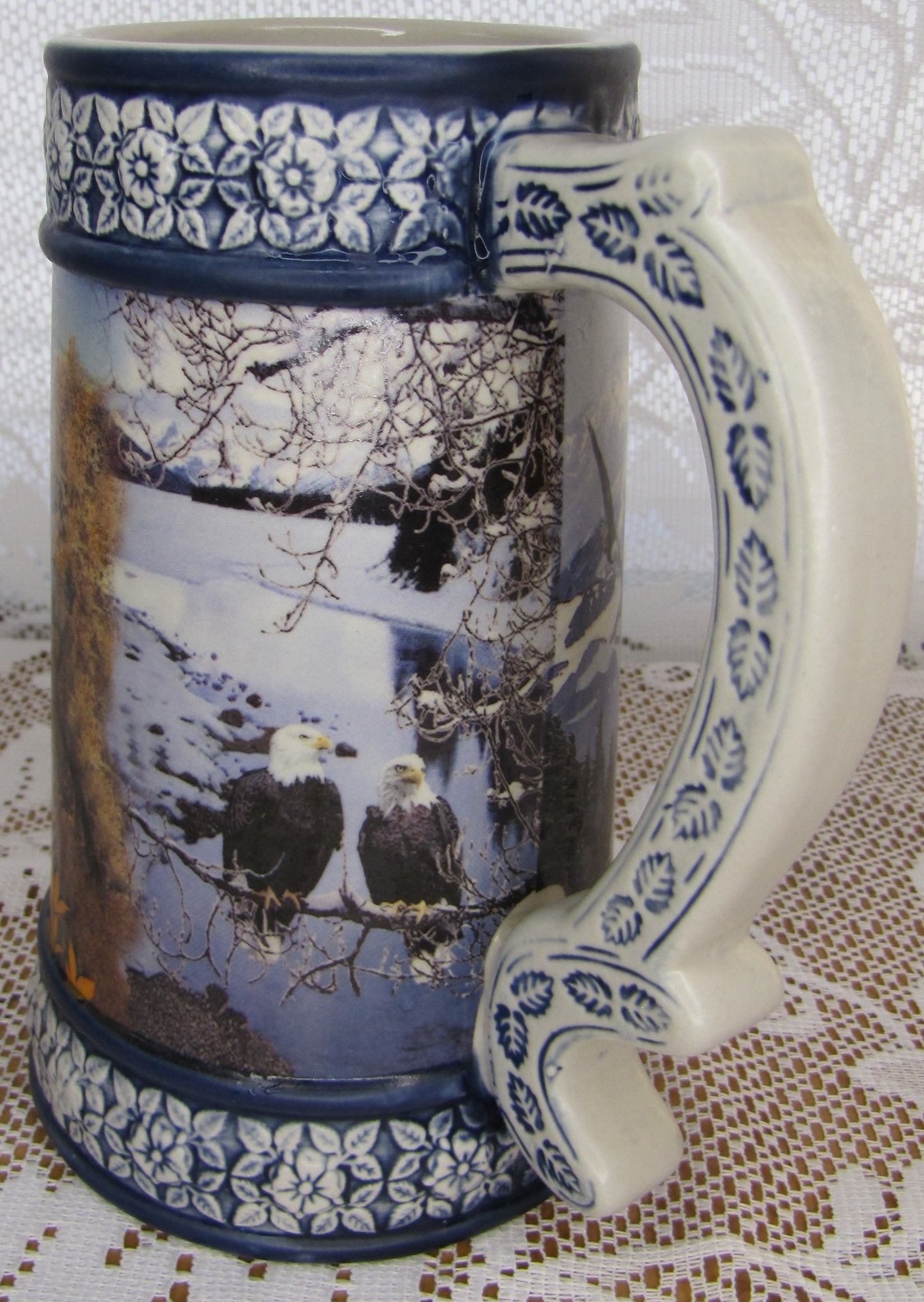 Collector Series Stein: 2005 Miller Brewing Majestic Wildlife. Four Seasons by Janice Foresters