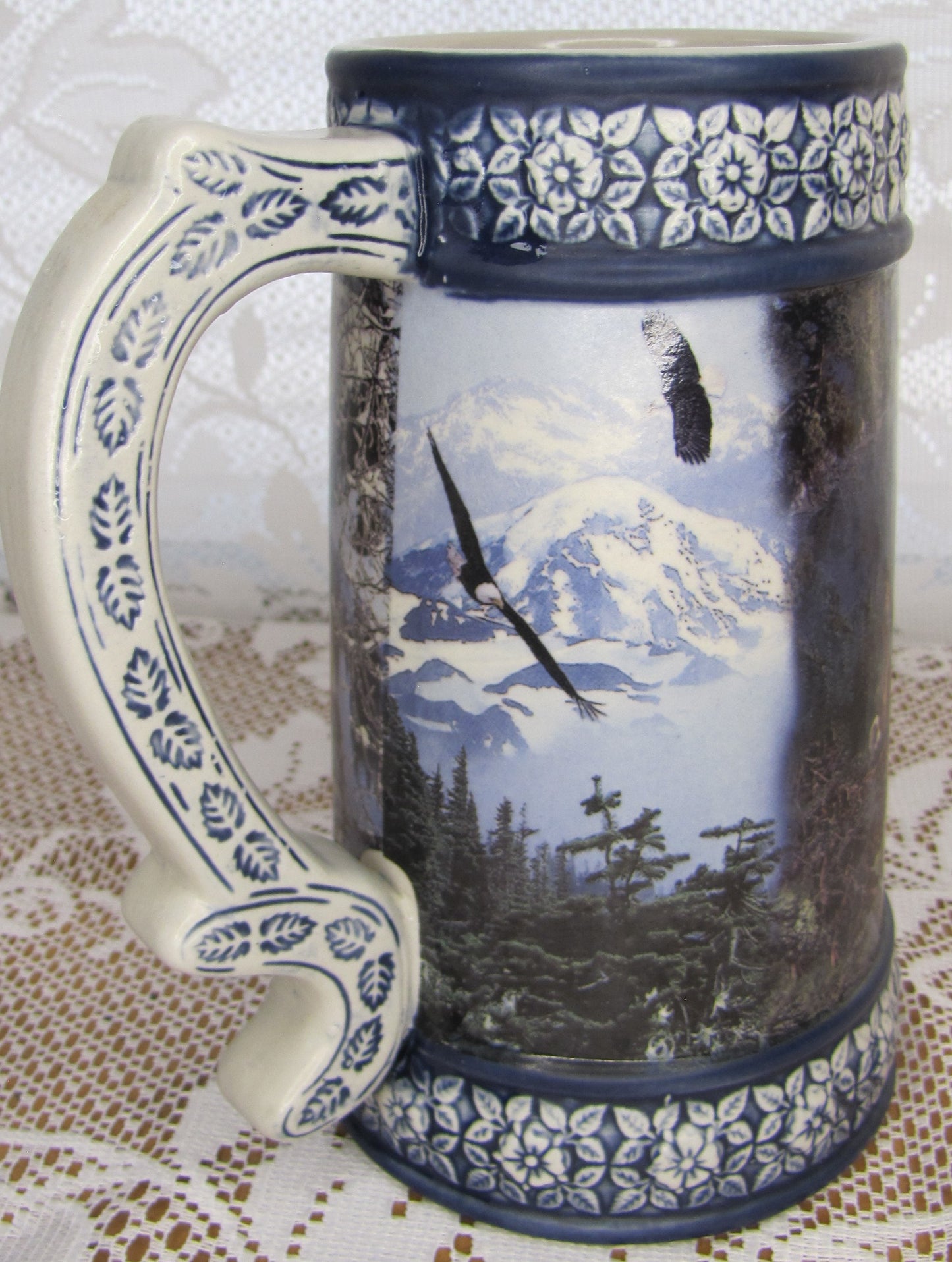 Collector Series Stein: 2005 Miller Brewing Majestic Wildlife. Four Seasons by Janice Foresters