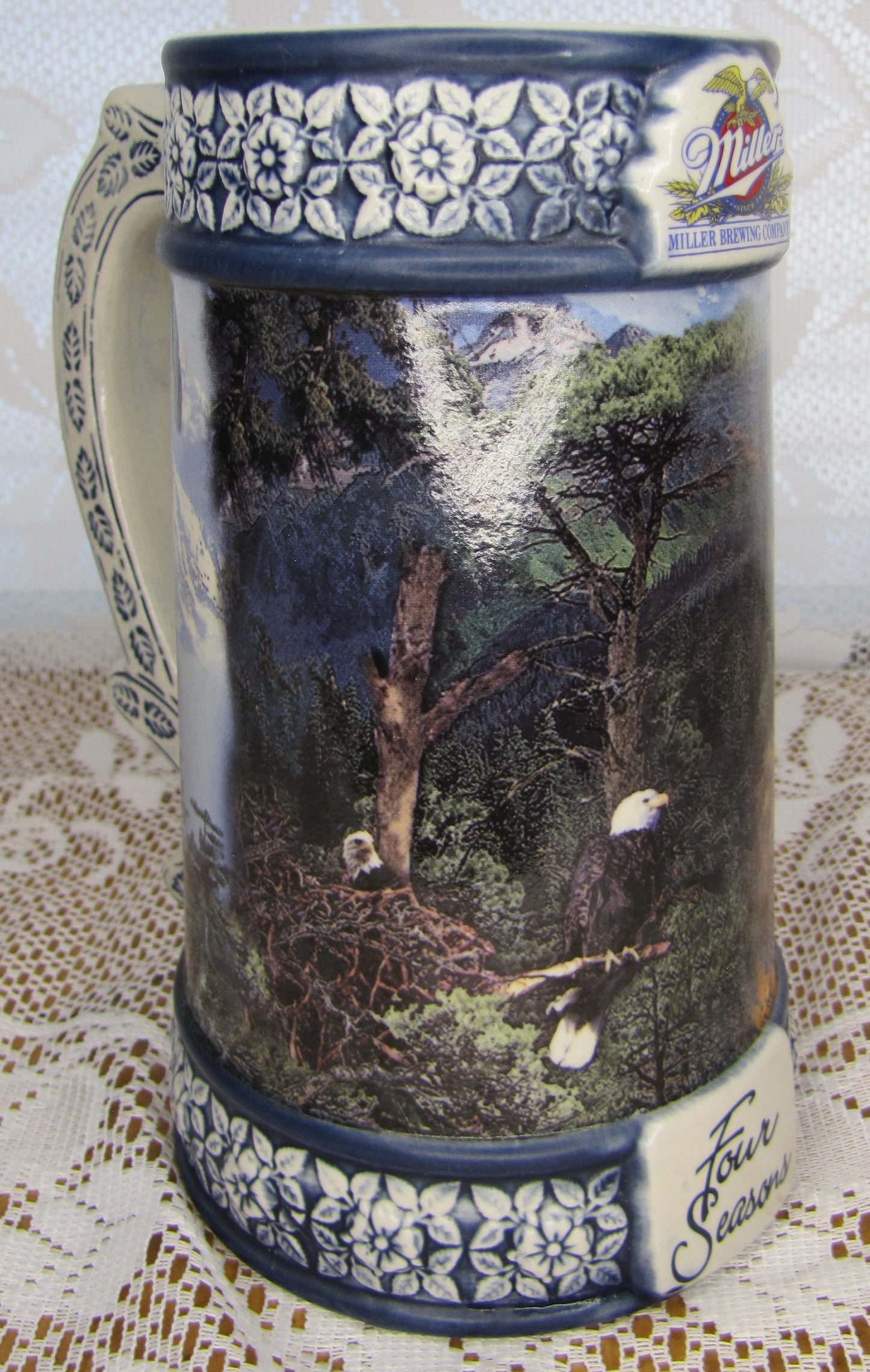 Collector Series Stein: 2005 Miller Brewing Majestic Wildlife. Four Seasons by Janice Foresters