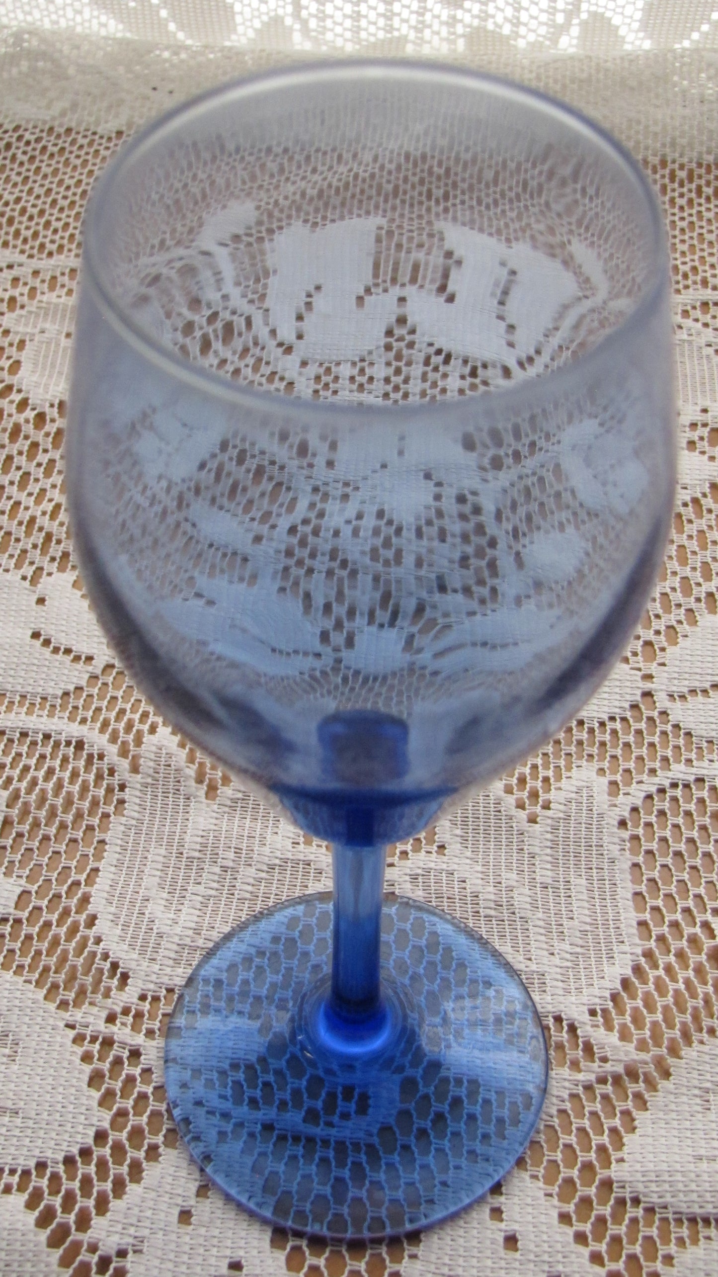 Vintage; 7" Water Goblet, Unknown Manufacturer , Used, Excellent Condition