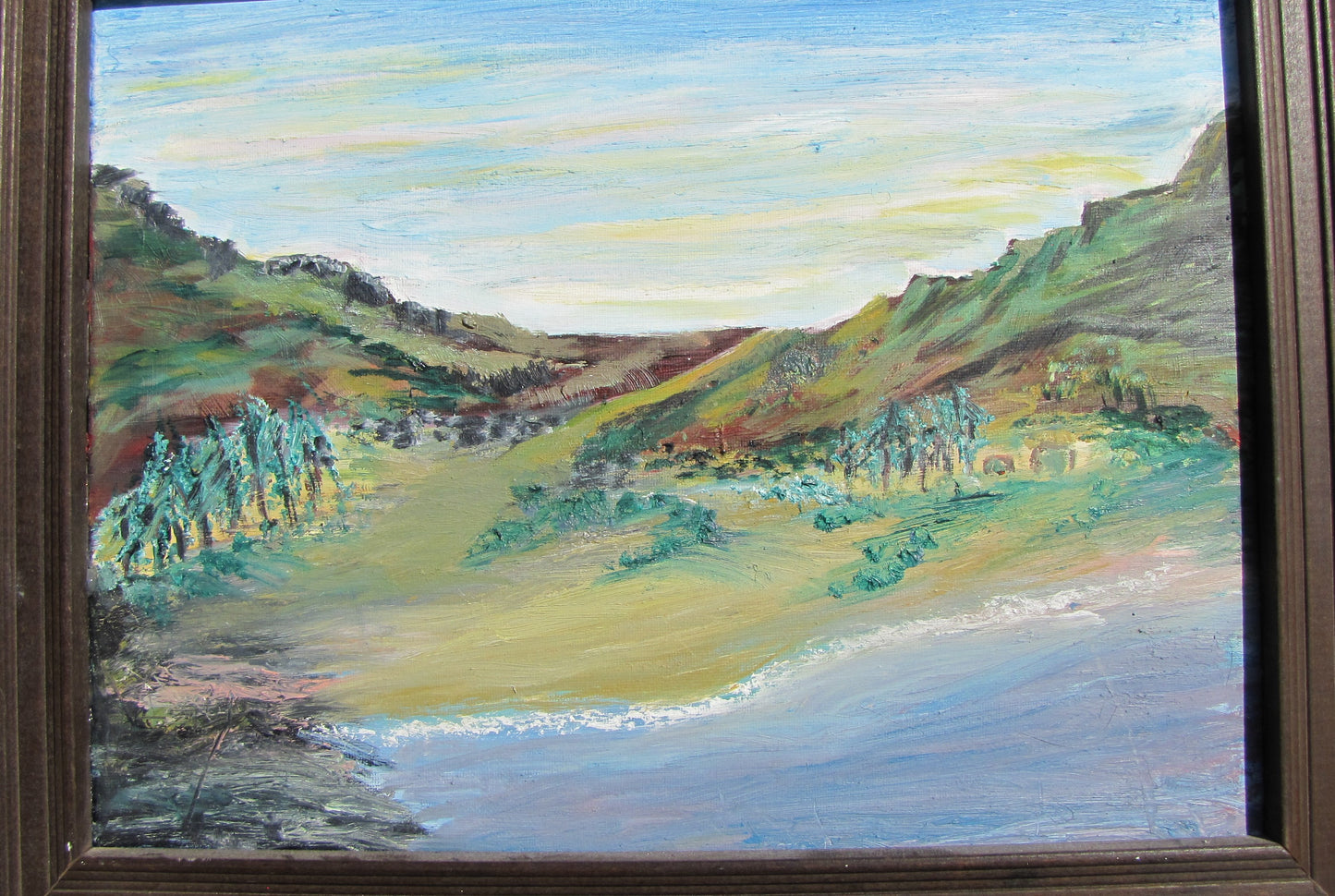 The Trail, on Canvas, by Carolyn Noble Without Frame