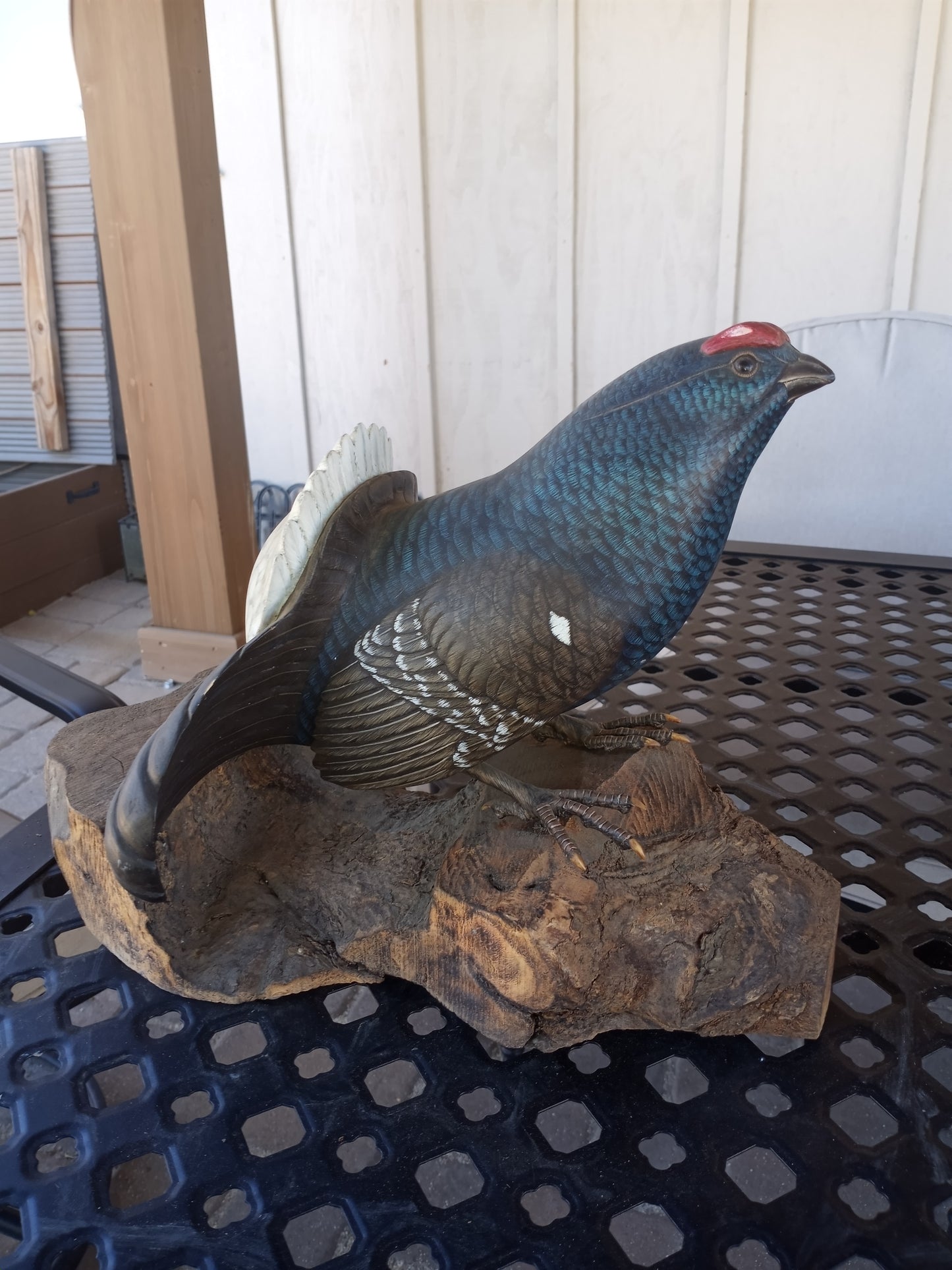 1984 Black Grouse by Carol McNair ,  National Federation Audubon Society