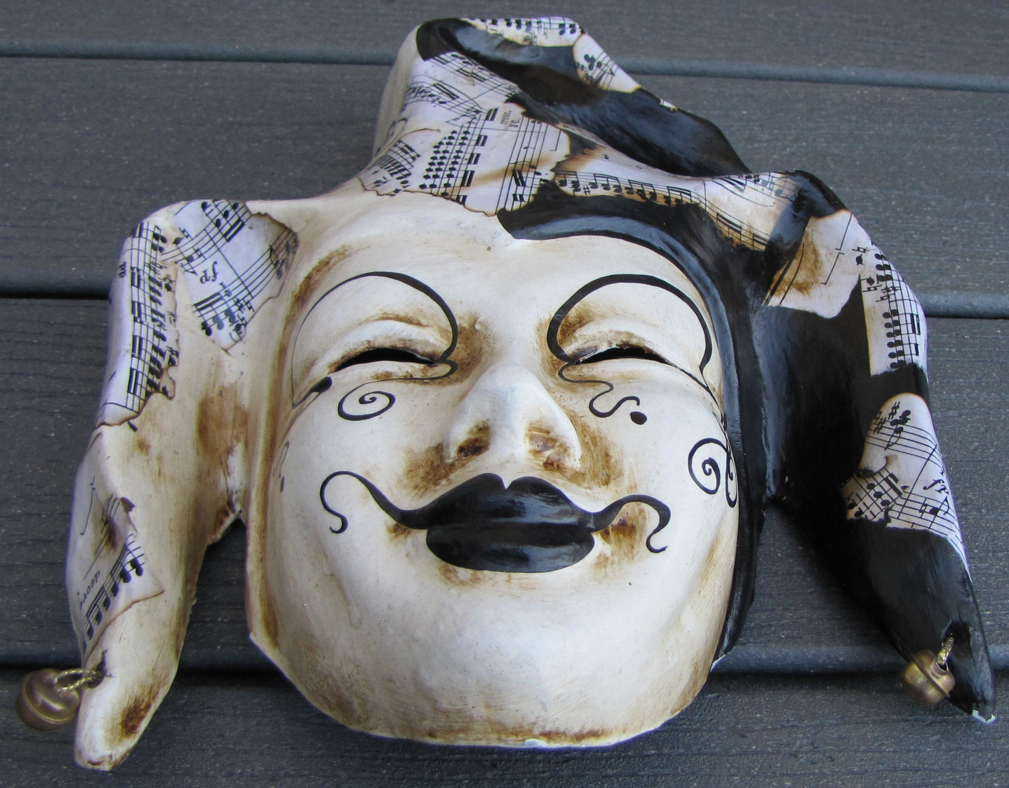 Vintage, rare collectable , Mascarade Mask, the Music Maker Jokester .