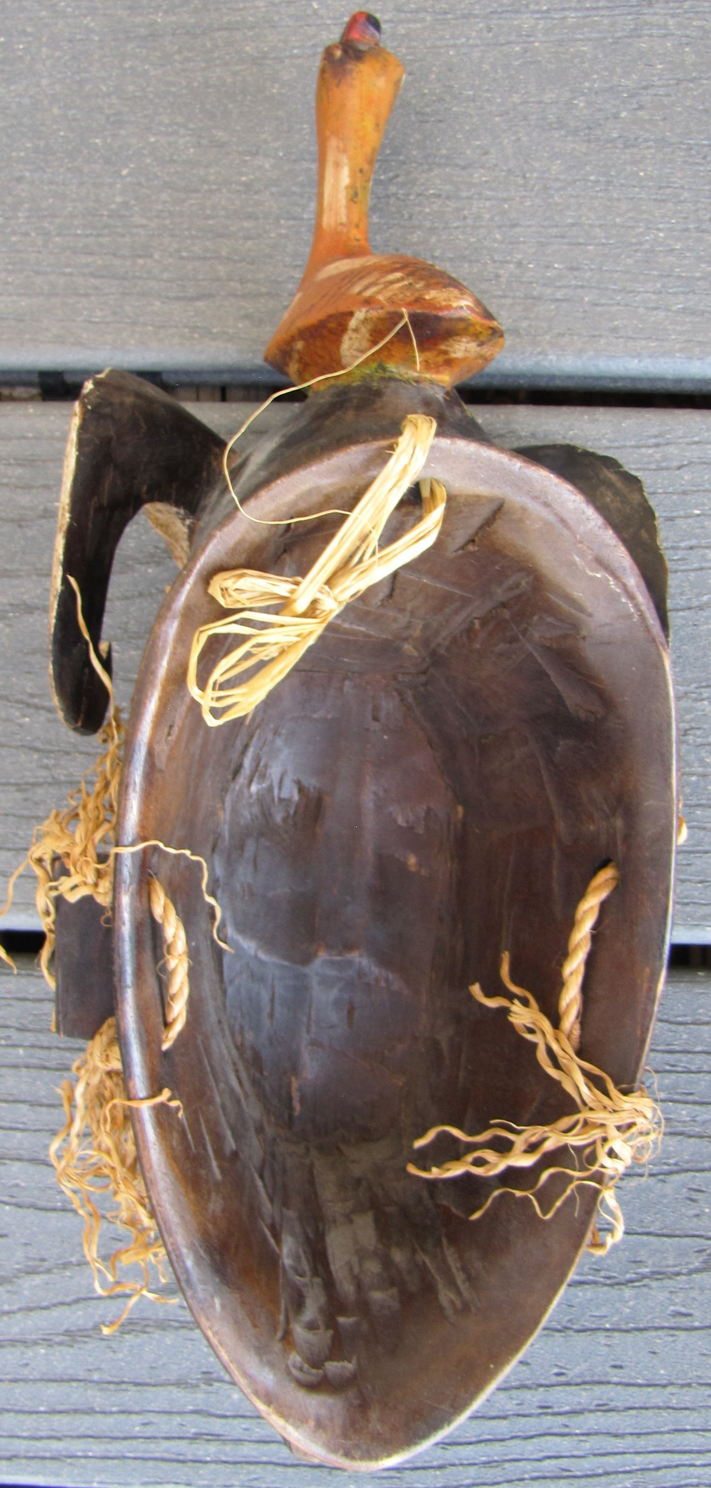 Vintage, rare Collectable, Artisan,hand carved Authentic African Mask