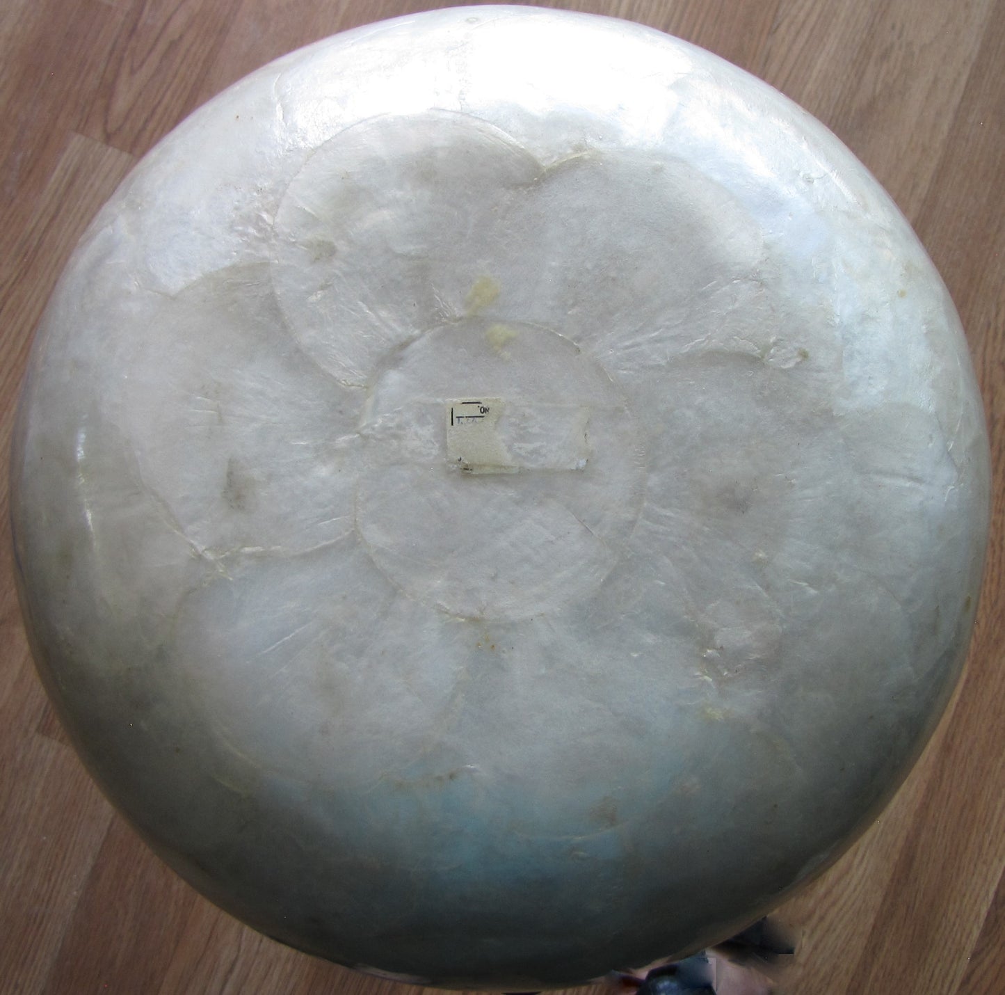 Vintage, 10" Oyster Shell Bowl. from the islands