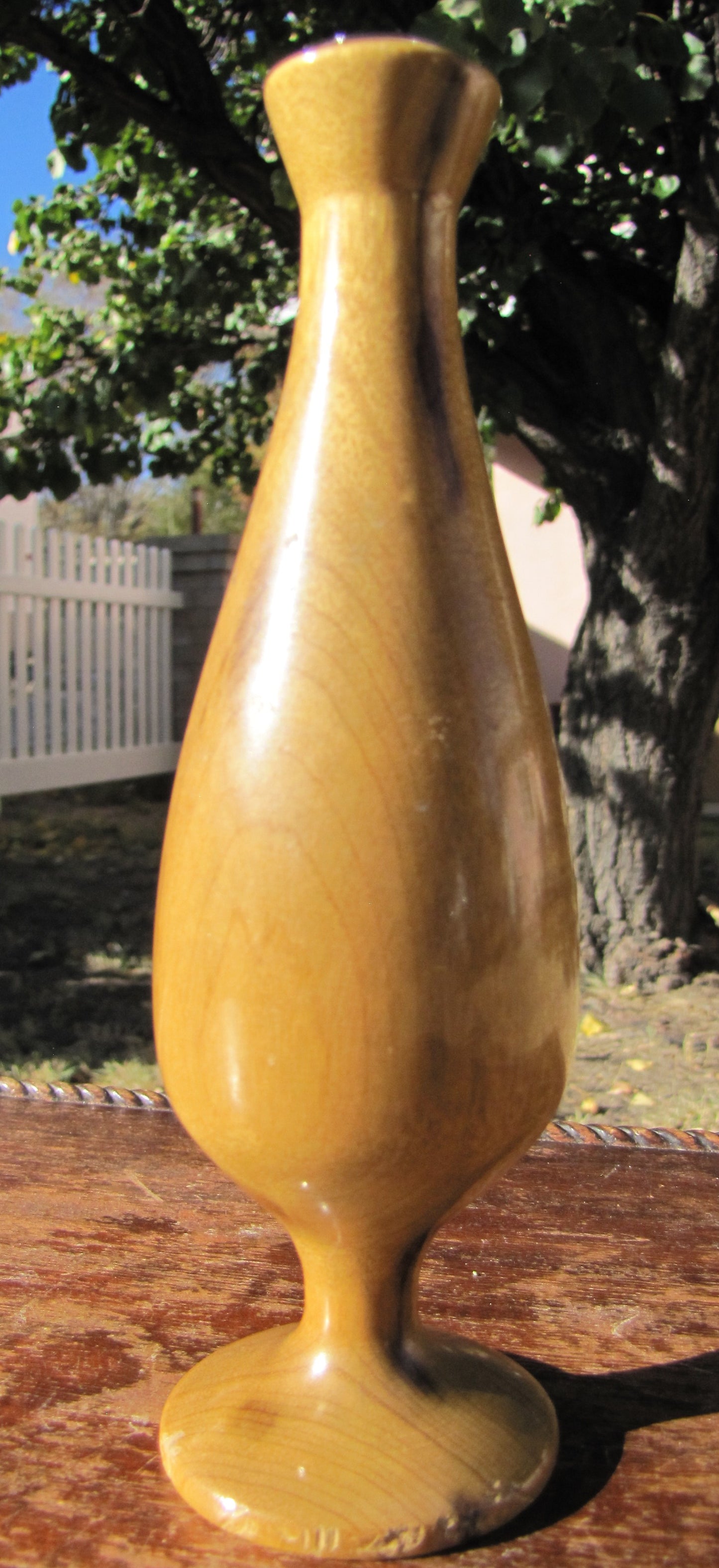 Bud Vase 6" Zumwalt's Myrtlewood