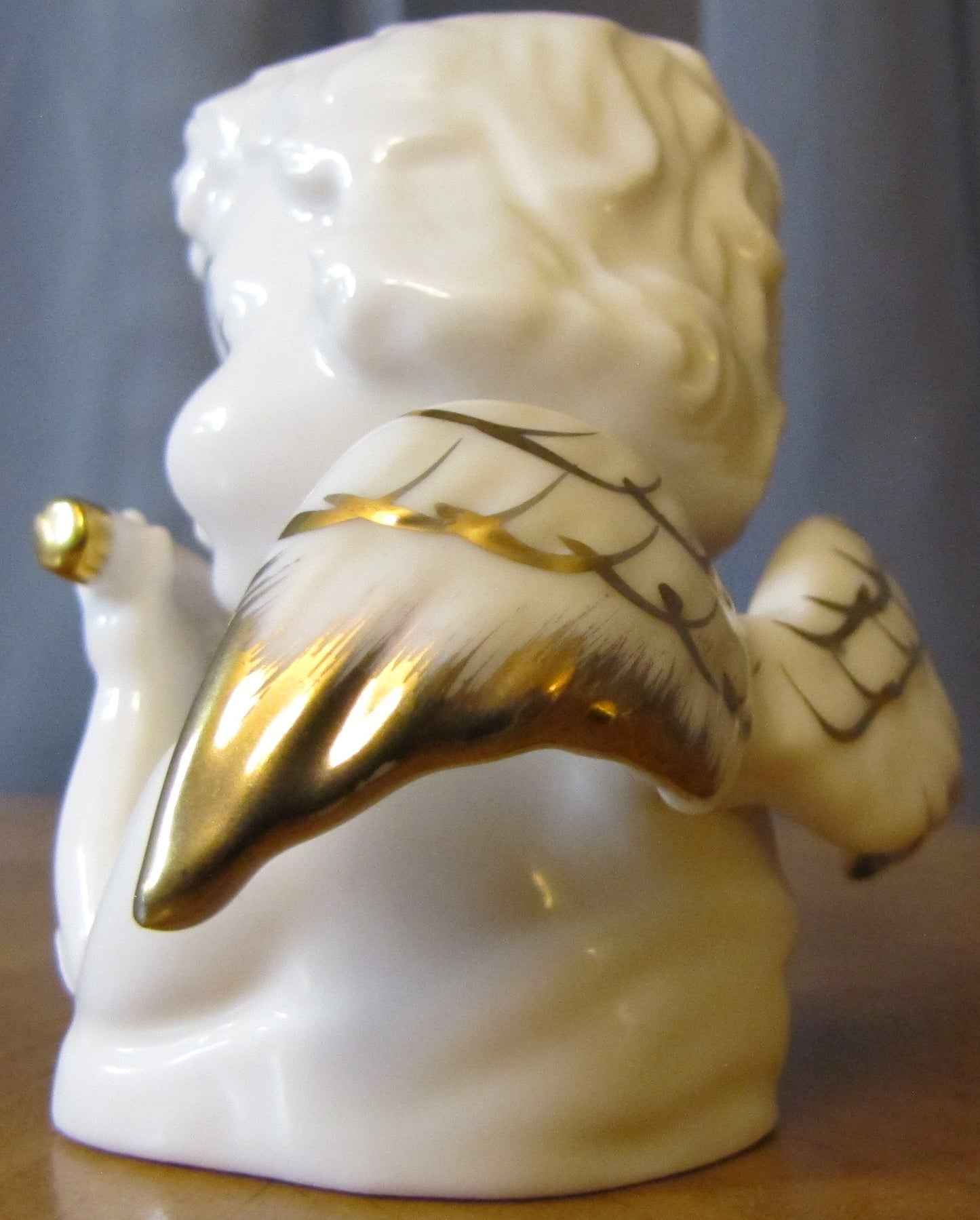 Angel Bust with Flute Ceramic