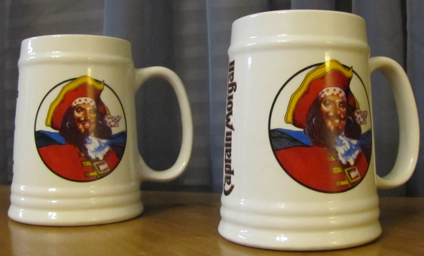 Captain Morgan Mugs set of 2