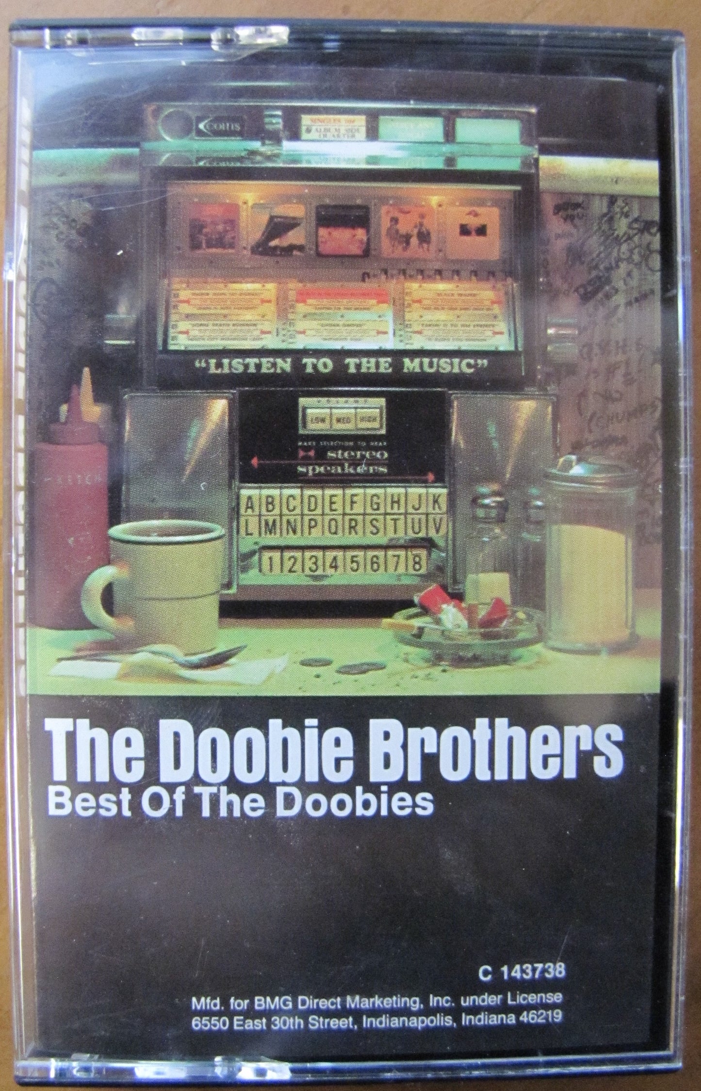 The Doobie Brothers, Best of the Doobies, Music Cassette Tape