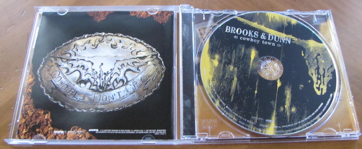 Brooks & Dunn Cowboy Town, Music CD