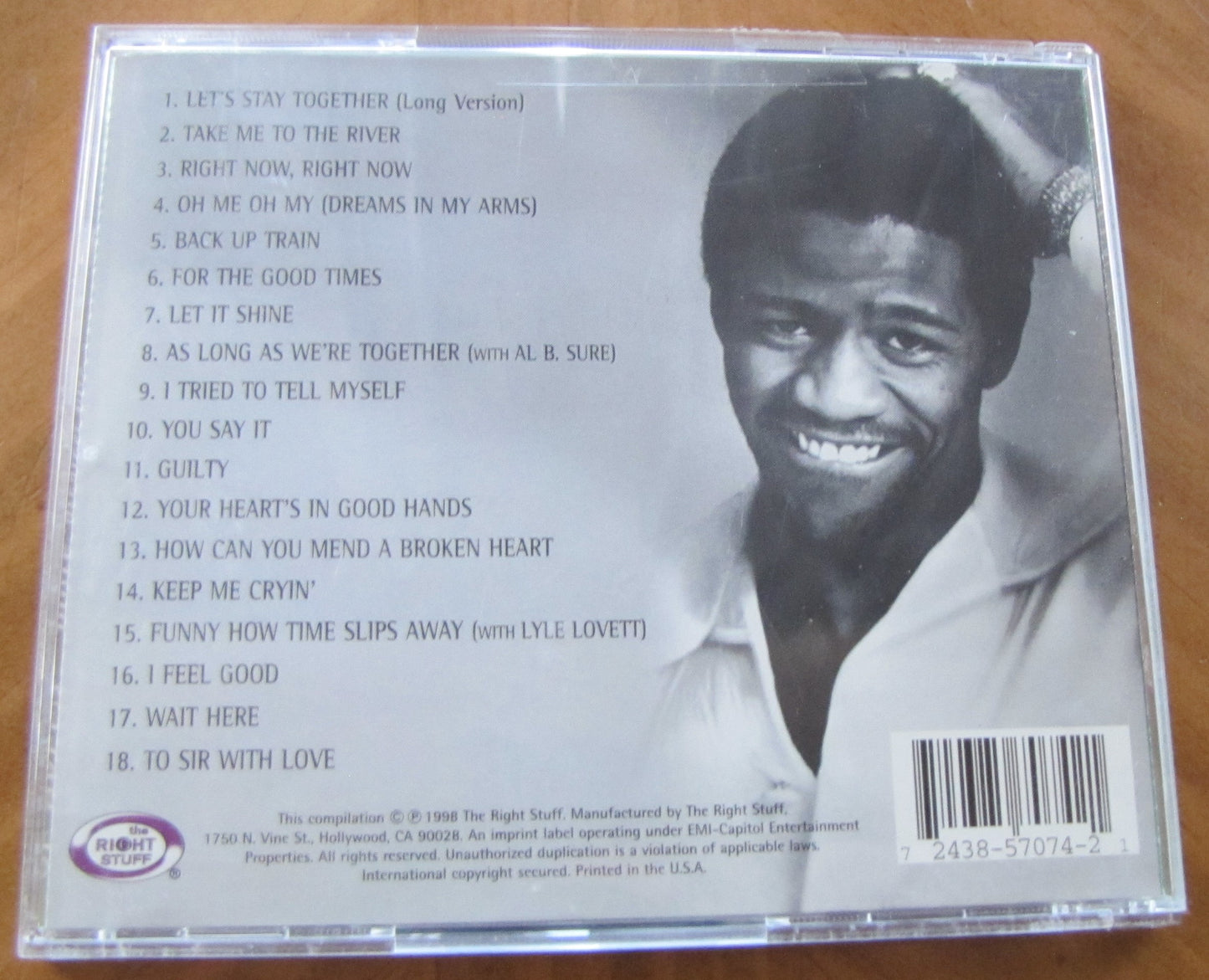 Al Green CD More Greatest Hits