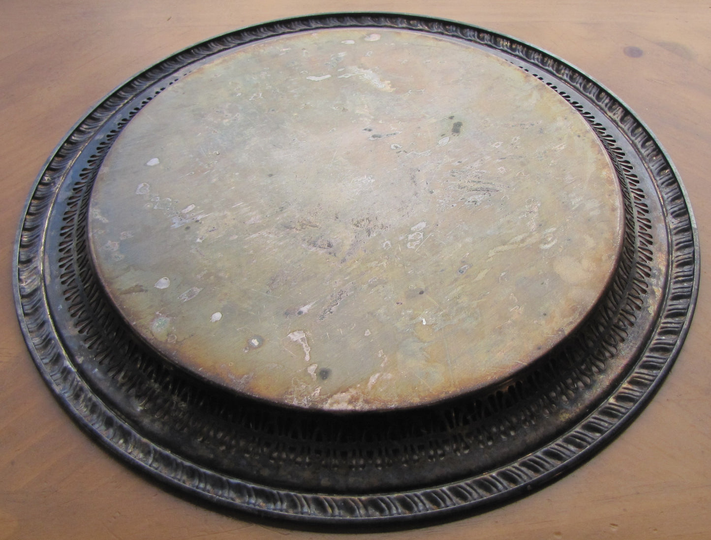 Sterling Silver Round Tray