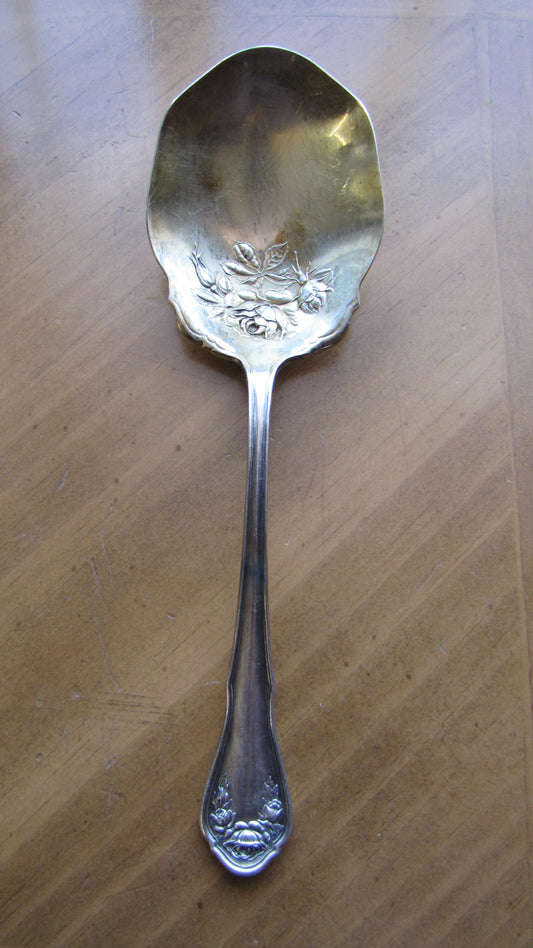 Sterling Silver Reliance Plate Odiea Community, Serving Spoon