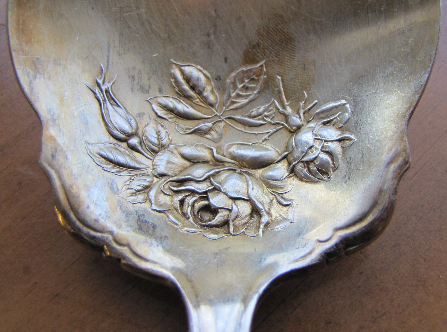 Sterling Silver Reliance Plate Odiea Community, Serving Spoon