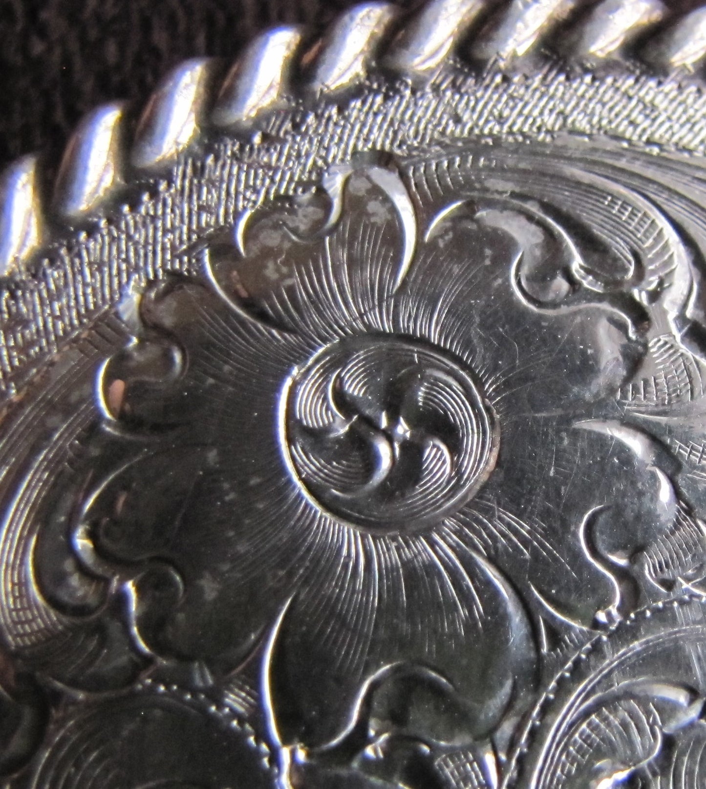 Sterling Silver Belt Buckle with Horse Bust #1